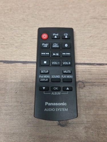 Panasonic genuine remote