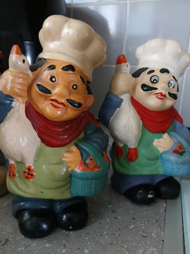 Charming chef vintage ceramic - vintage,