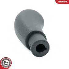 Gear lever knob silver