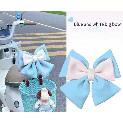 Motorcycle helmet bow - bow, cloth