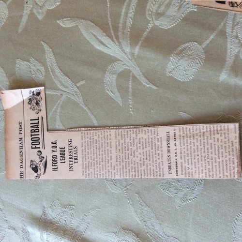 Ephemera 1941 dagenham - m3-7a,