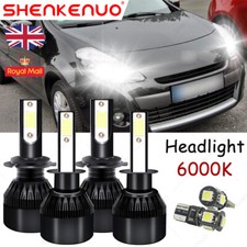 For Renault Clio MK3 2005-2012 50W Led Headlights Bulb Side Light Xenon White C9