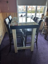 TALL POSEUR BAR TABLE 