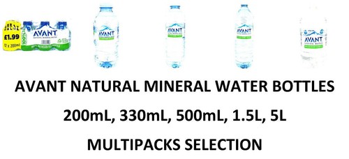 Avant natural mineral water - mineral,