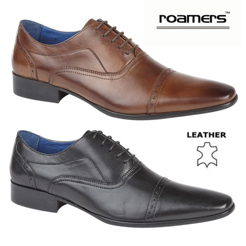 Mens roamers leather shoes - mens,