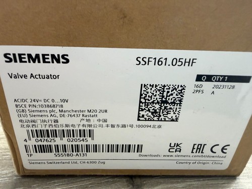Siemens valve actuator - siemens,