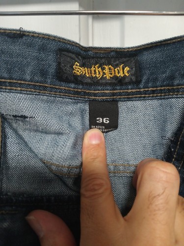 Vintage 36x32 south pole - pole, denim
