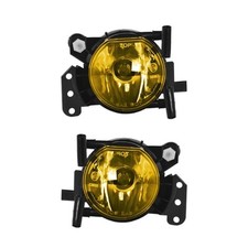 PAIR YELLOW FOGLIGHTS FOGS BMW