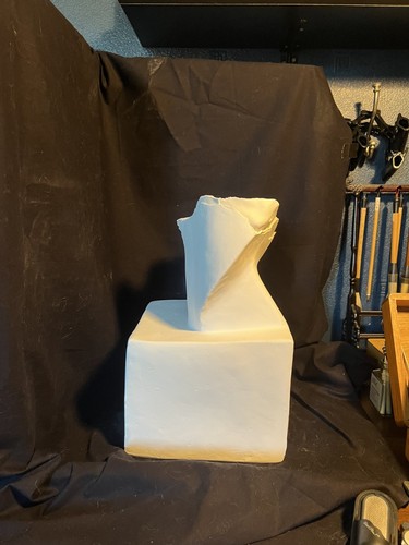 Parts plaster cast - of,