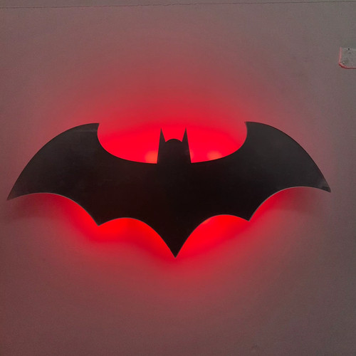 Wooden bat wall - wall, lamp