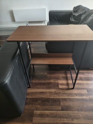 Computer desk wood - desk, metal