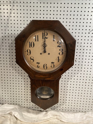 Vintage wall clock - wall,