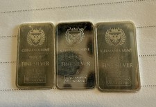 x3 Germania Mint 999.9 Fine