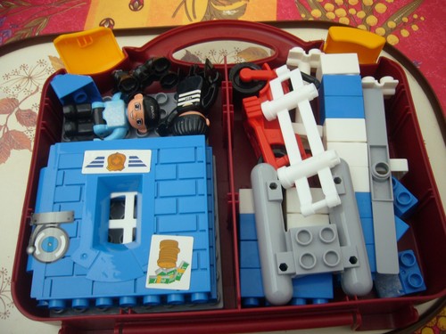 Lego duplo red carry - lego, box