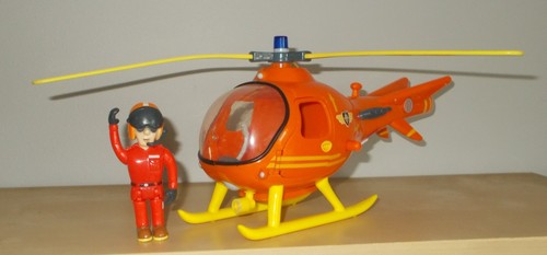 Fireman sam wallaby helicopter - sam,