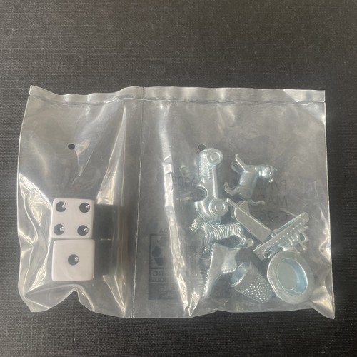 Monopoly metal token set - monopoly,