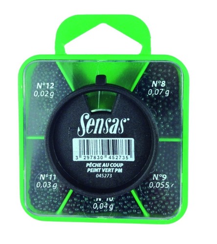 Sensas green shot comp box - green,