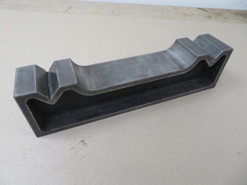 Cast iron double vee - cast, block