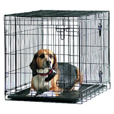 Dog Cottage Crate 118cm Foldable Metal Training Transport Car Crate - Damaged