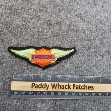 Vintage Kawasaki Patch Wings