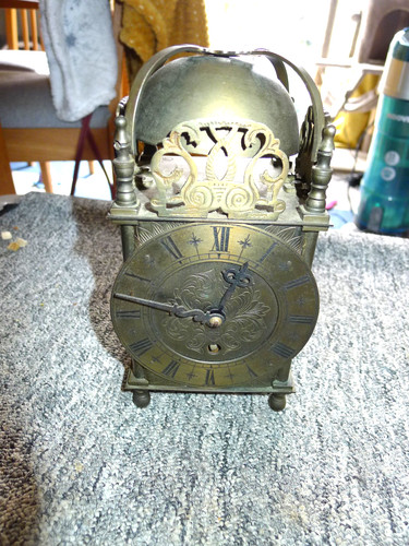 Large smiths brass lantern - smiths,