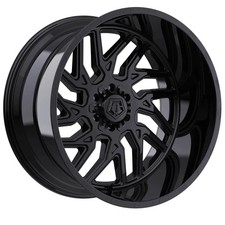 22x12 Gloss Black Wheel TIS