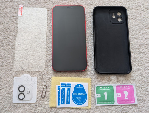 Iphone unlocked 128gb red - iphone,