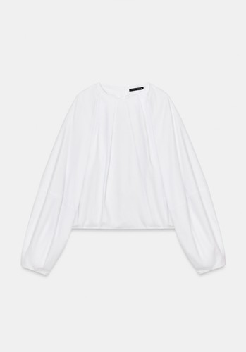 Balloon poplin shirt - balloon,