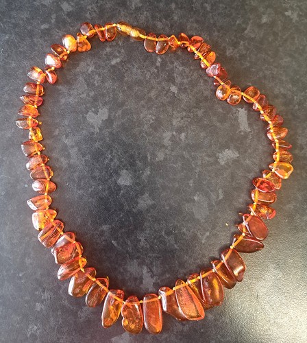 Vintage baltic amber art deco - vintage,