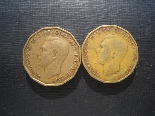 George threepence 1937 - vi, &