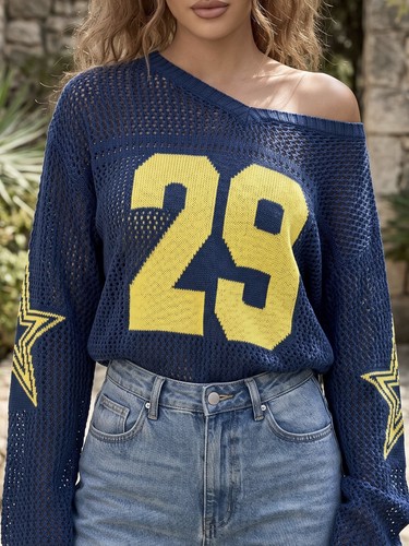 Women neck jumper - v,