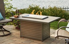 Title: Outdoor GreatRoom Kenwood Fire Table - New in Box - Outdoor Gas Firepit