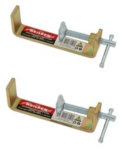 2 x BRICKLAYING PROFILE CLAMP
