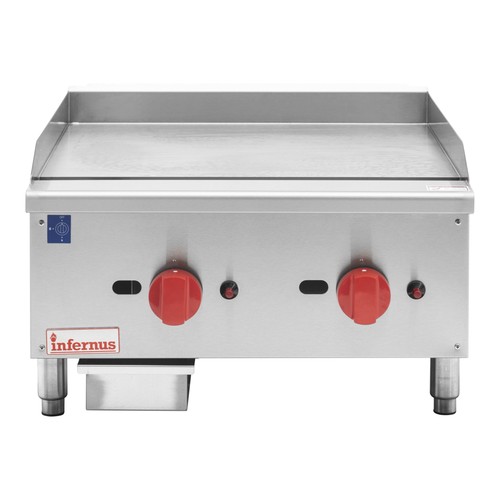 Infernus gas griddle 600mm - griddle,