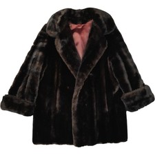 Tissavel France Faux Fur Coat
