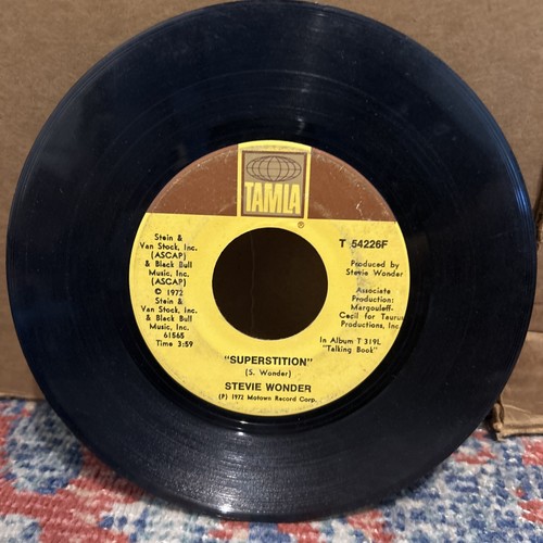 Stevie wonder superstition - stevie, 45