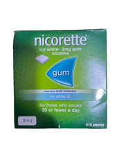Nicorette Original Flavour Nicotine Gum 2mg 4mg Stop Smoking Aid Chewing Gum UK