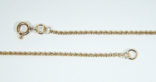 9ct yellow gold round smooth - yellow,