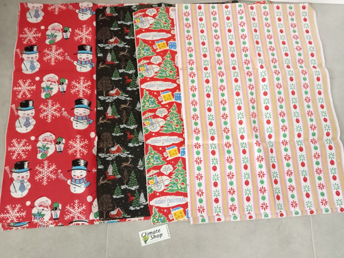 Vintage christmas wrapping - vintage,