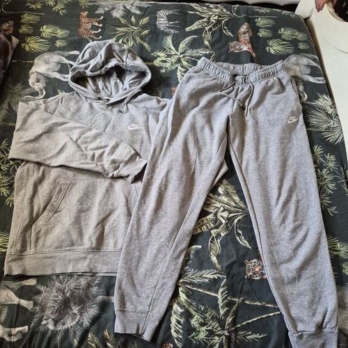 Mens grey nike tracksuit size - mens,
