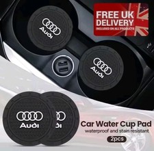 2x Audi Black Out Cup Holder