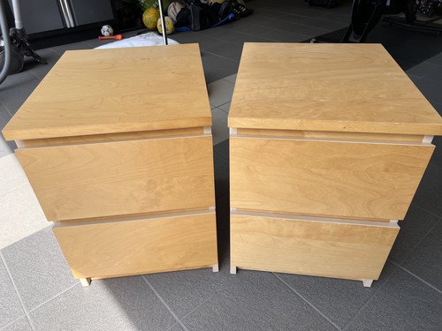 Ikea malm bedside - bedside, tables