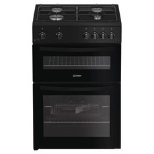 Indesit IDG6GB- Black 60cm Gas