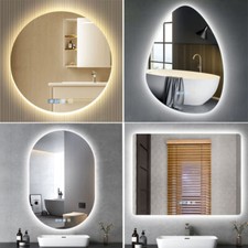 LED Illuminated Bathroom