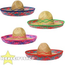 SOMBRERO HAT MEXICAN STRAW