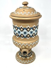 19th Century Stamped Doulton Lambeth Stoneware water filter dispenser. No Spigot