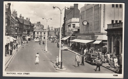 Photo postcard watford high - photo,