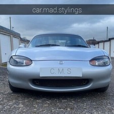 MX5 Carbon eyebrows to fit Mazda MK2 MK2.5 ABS Angry Eyelids/Head Light/Miata