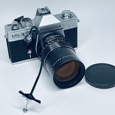 Praktica LTL 3 SLR Camera Made in GDR with Pentacon 2.8/135mm Lens Arrow Remote