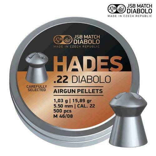 Jsb hades air pellets full - .22,